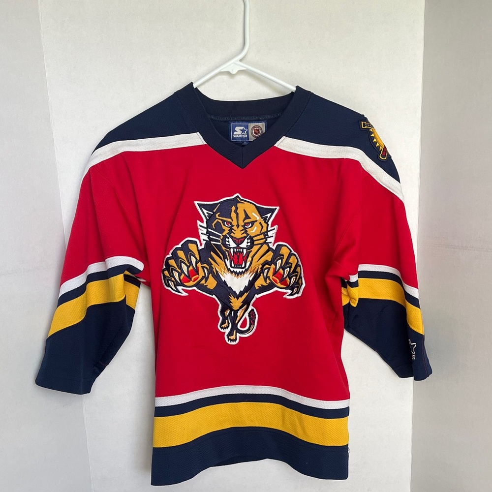 Florida Panthers Vintage Starter Jersey, YOUTH S/M